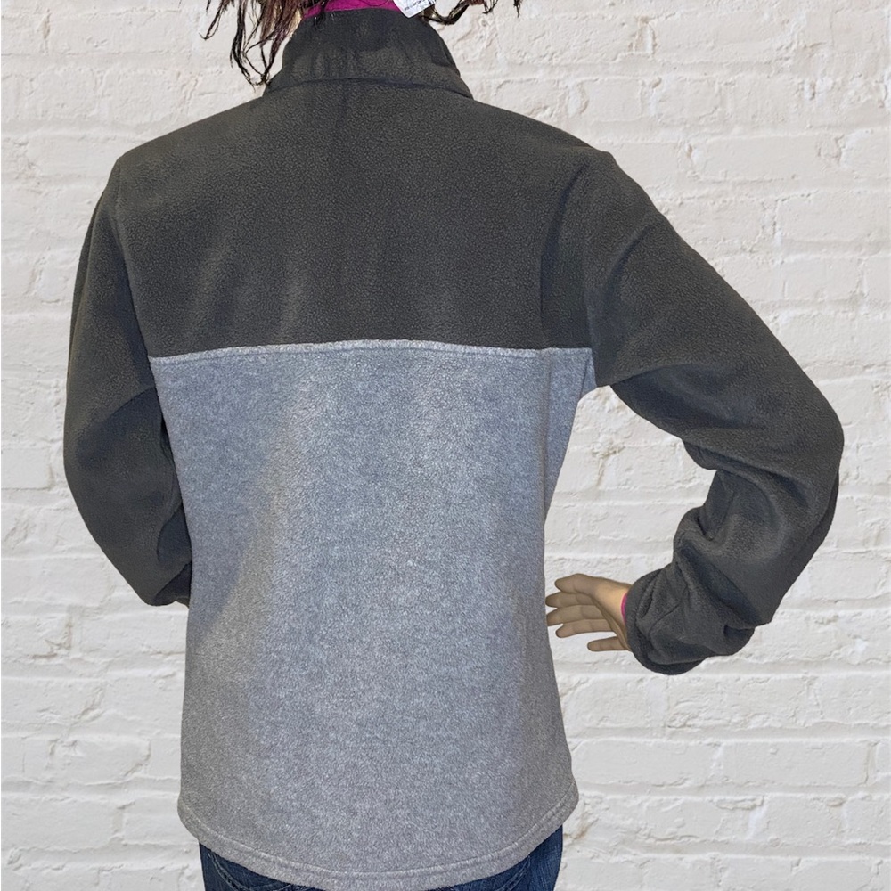 Columbia Benton Springs Half Snap Colorblock Fleece Pullover Top Shirt Small EUC - Picture 6 of 7
